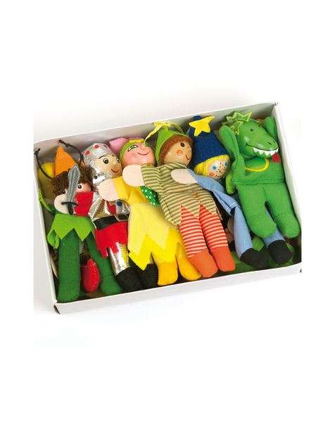 Pirkstu lellītes Pasaku tēli 2 - komplekts - Image 6