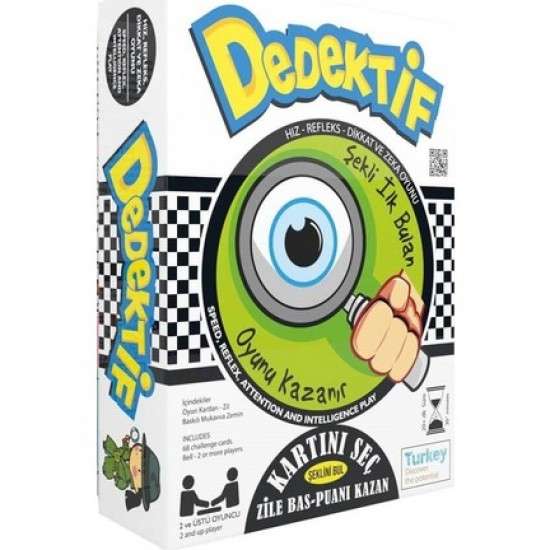 Uzmanības spēle - DETEKTĪVS